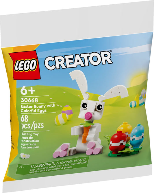 30668 - Easter Bunny with Colorful Eggs (Retired 2024)