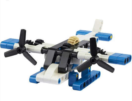 30736 - White Seaplane
