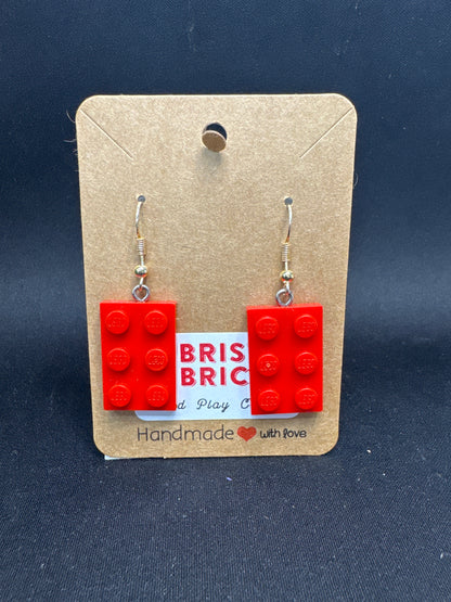 A111 - 2x3 Plate Earrings