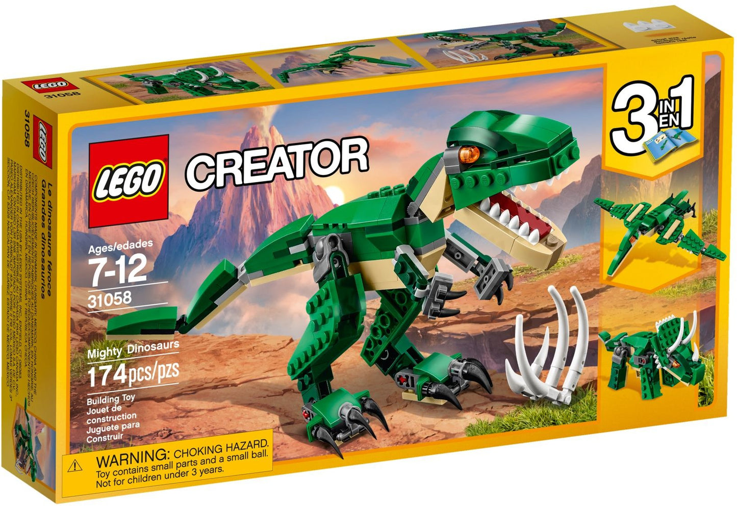 u31058 - Mighty Dinosaurs (Pre-Built)