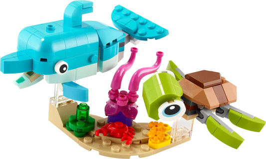 31128 - Dolphin and Turtle (Retired)