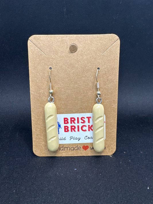 A102 - Bread Loaf Earrings