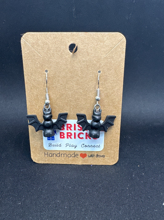 A012 - Halloween Bat Earrings