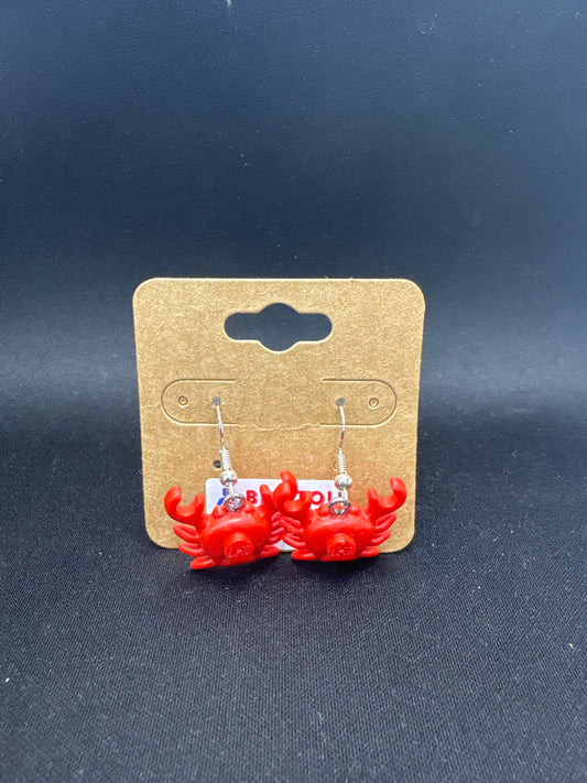 A115 - Crab Earrings
