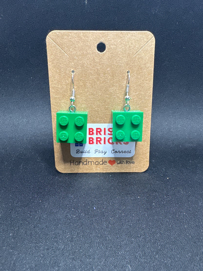 A069 - 2x2 Brick Earrings