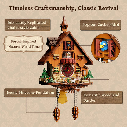 85027 - Retro Cuckoo Clock