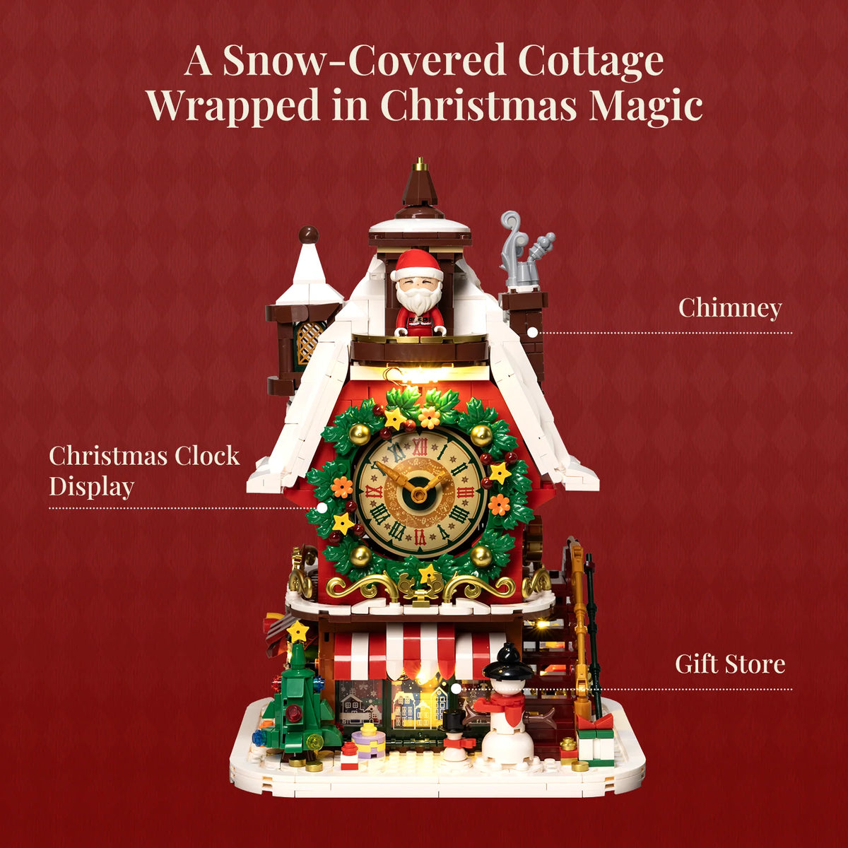 85075 - Christmas Clock