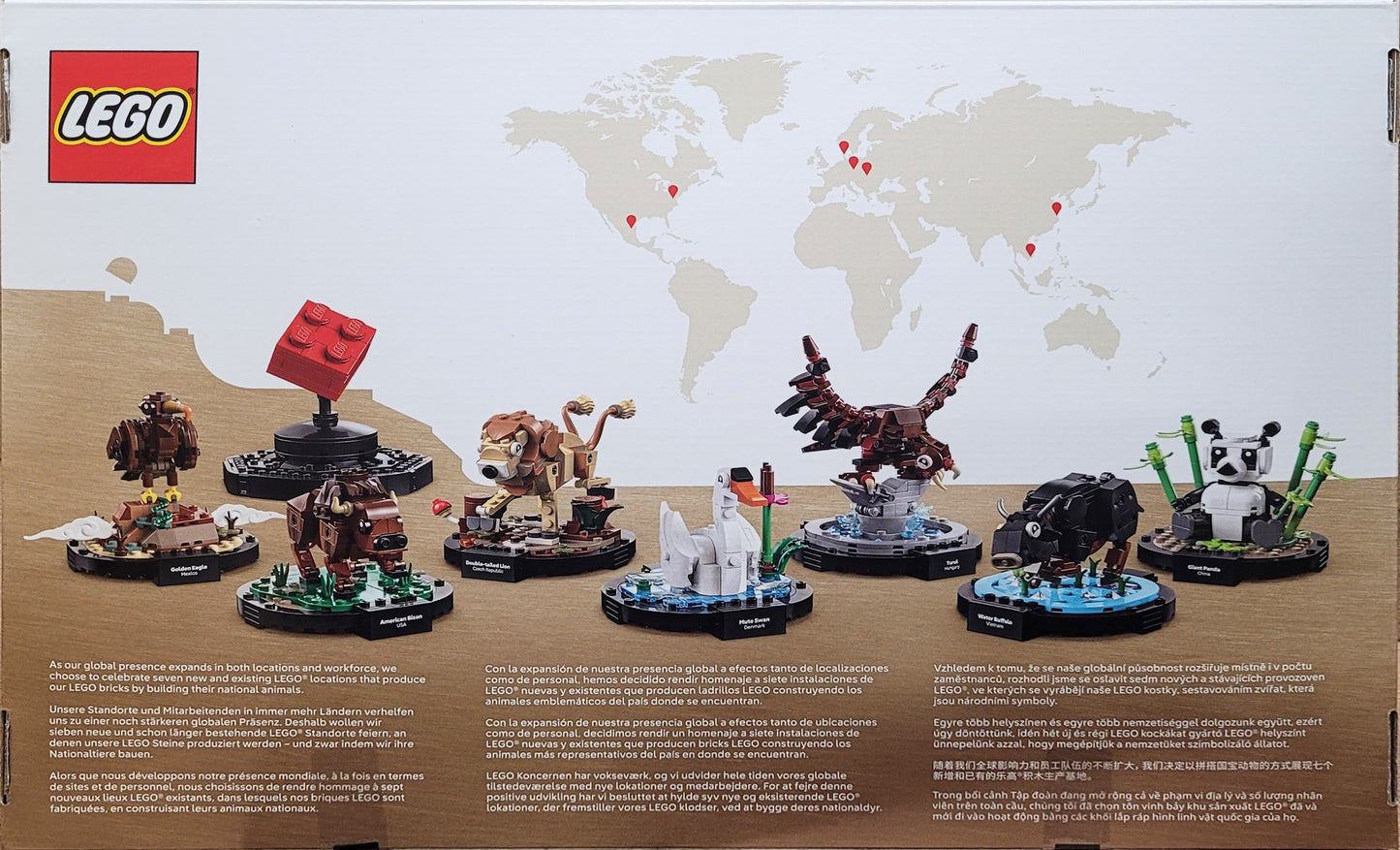4002024 - 2024 Employee Exclusive: LEGO Factories National Animals