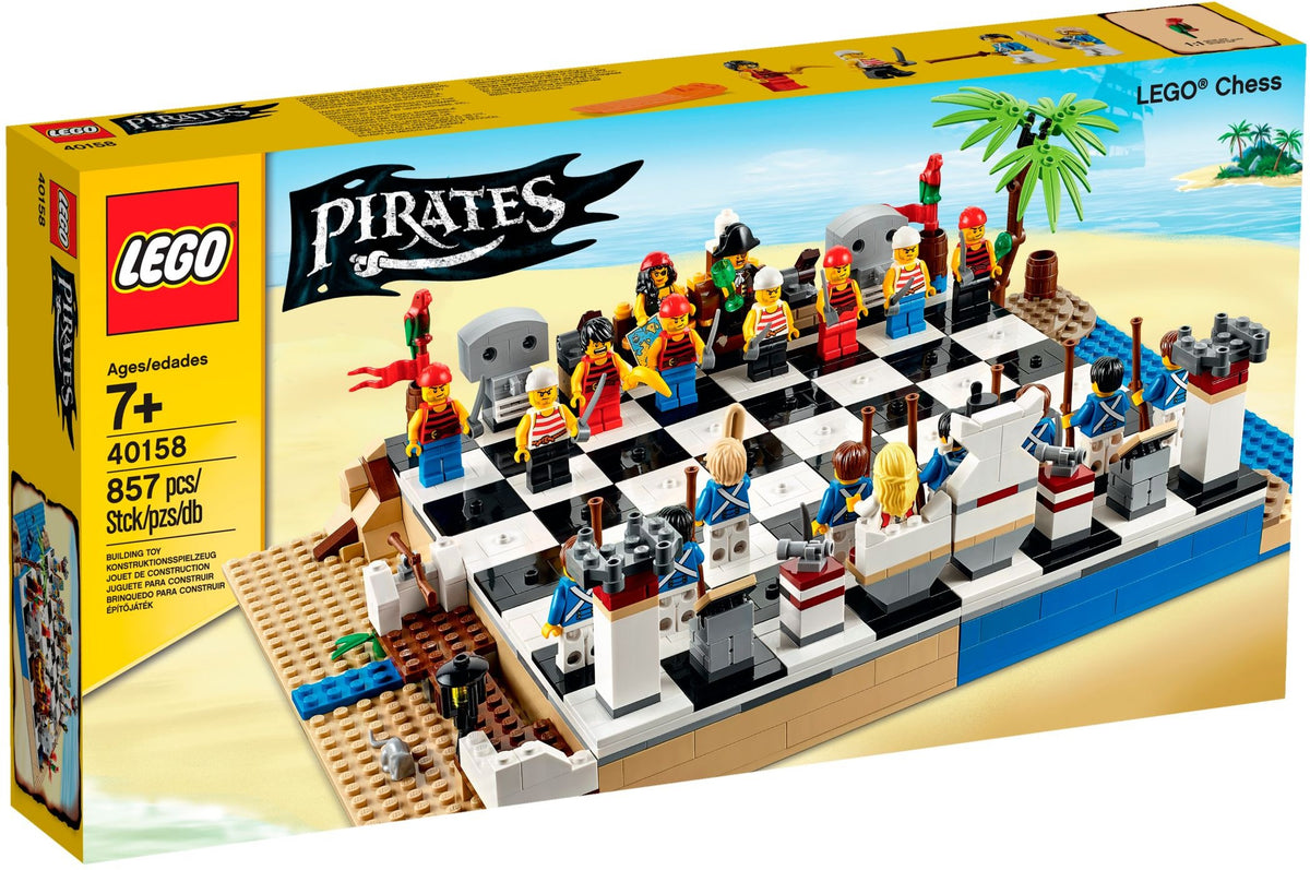 40158 - Pirates Chess Set (Re-Taped) (Retired)