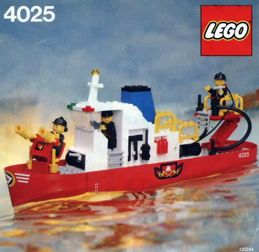 U4025 - 1982 Vintage - Fire Boat