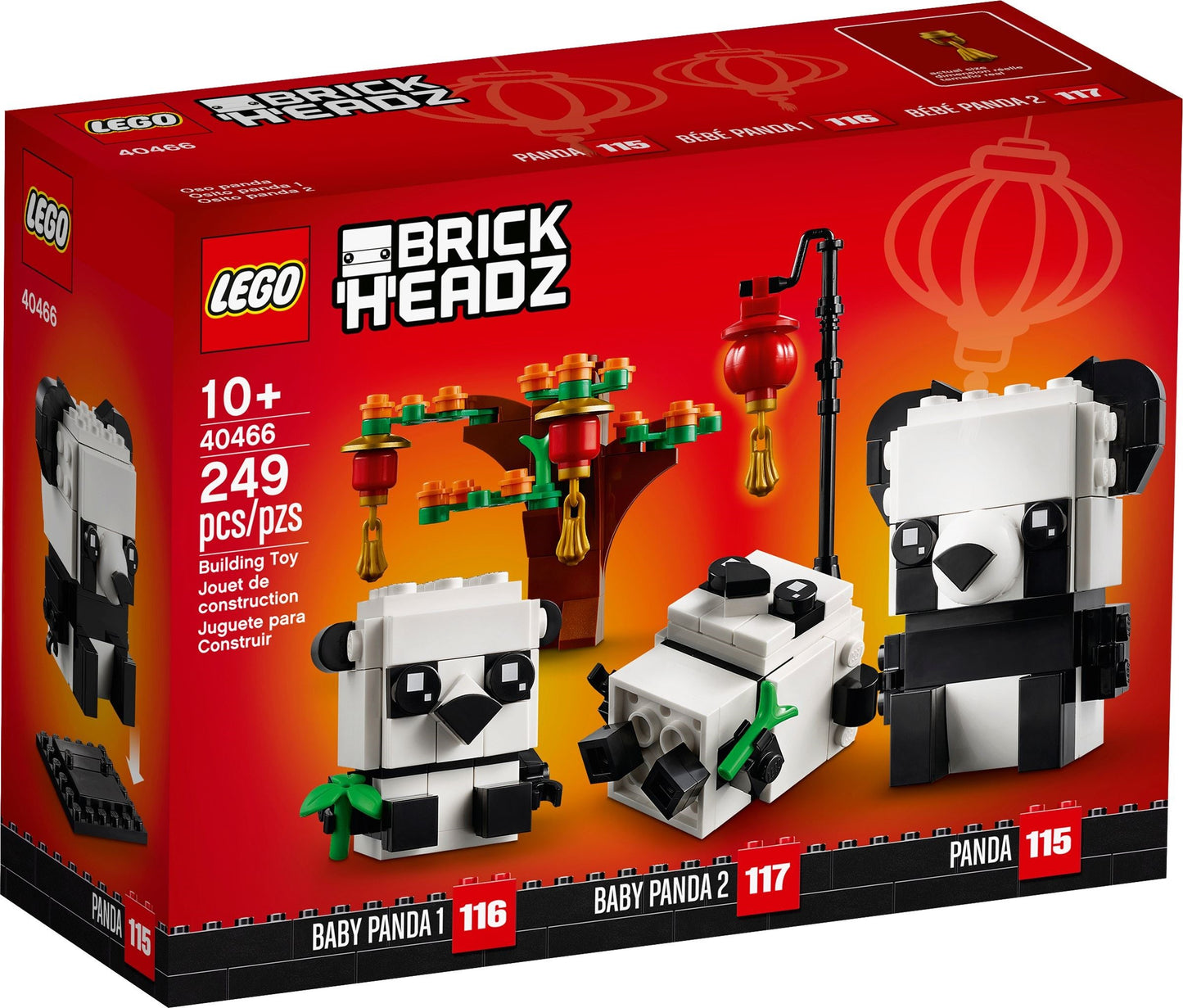 40466 - Brickheadz: Chinese New Year Pandas