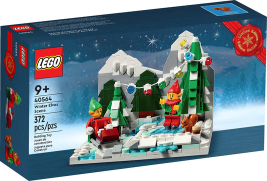 40564 - Winter Elves Scene (Retired)