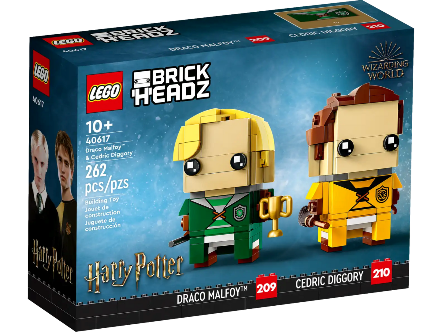 40617 - Brick Headz: Draco Malfoy & Cedric Diggory  - ND