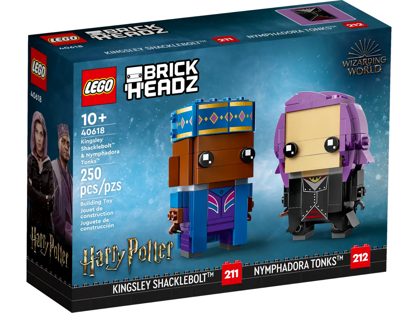 40618 - Brick Headz: Kingsley Shacklebolt & Nymphadora Tonk - ND