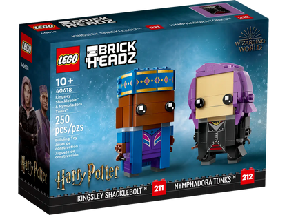 40618 - Brick Headz: Kingsley Shacklebolt & Nymphadora Tonk - ND