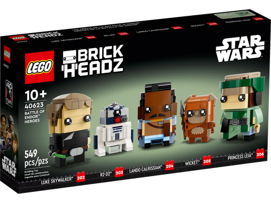 40623 - Brickheadz: Battle of Endor Heroes (Retired)