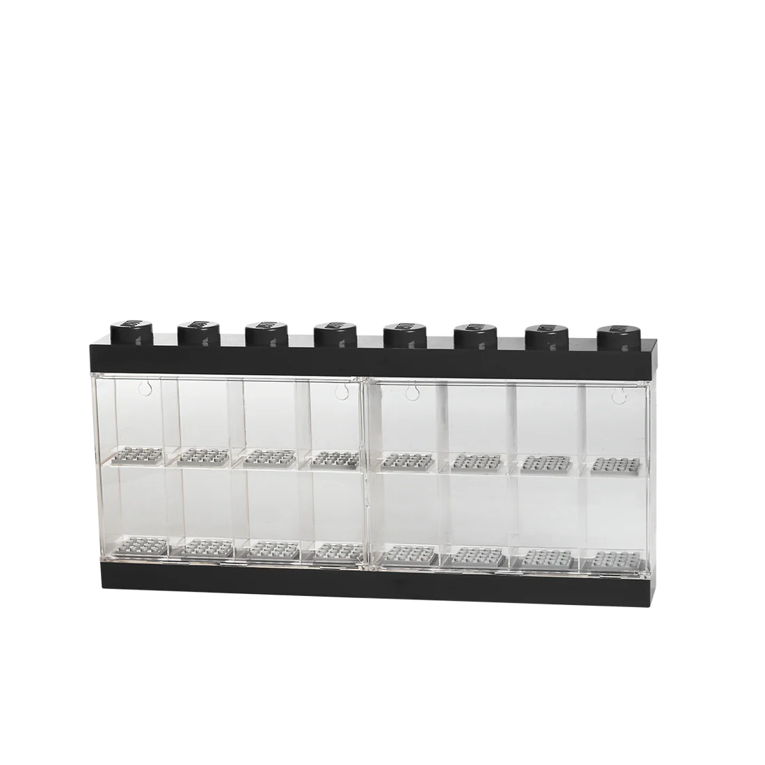 LEGO Minifigure Display Case, Black (16)
