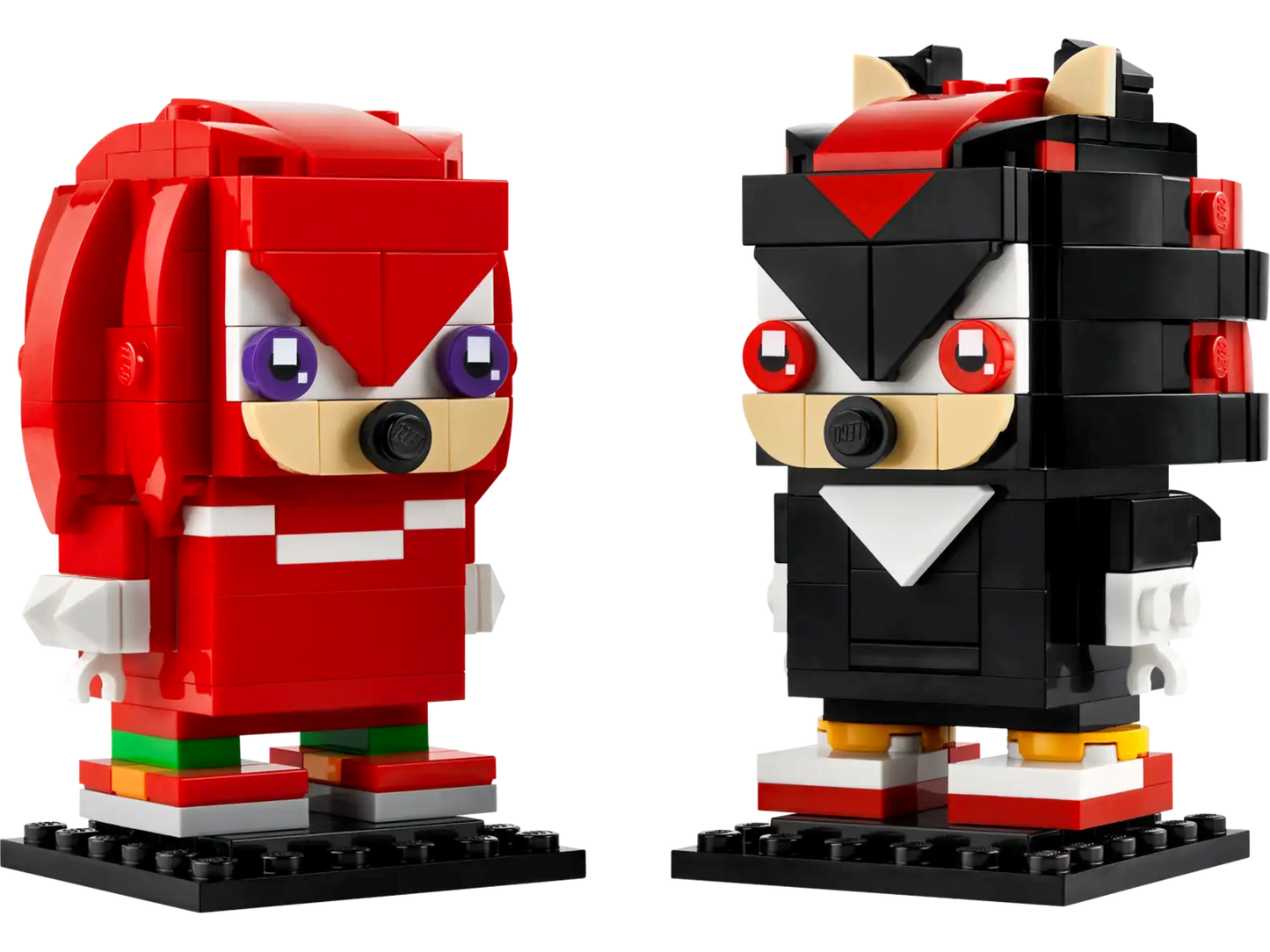 40672 - Brick Headz: Sonic the Hedgehog: Knuckles & Shadow - ND