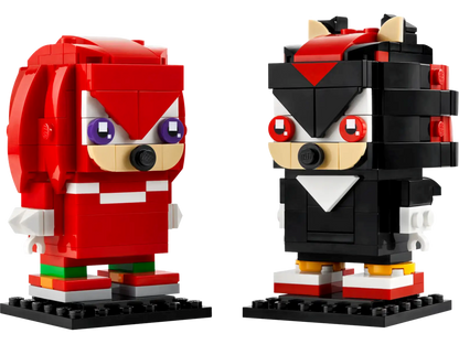 40672 - Brick Headz: Sonic the Hedgehog: Knuckles & Shadow - ND