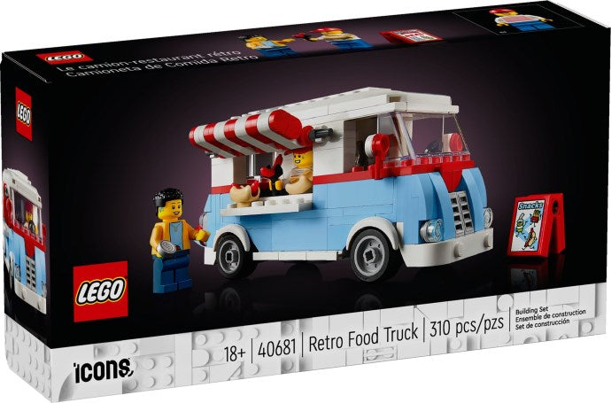 40681 - Retro Food Truck (Pre-Built)