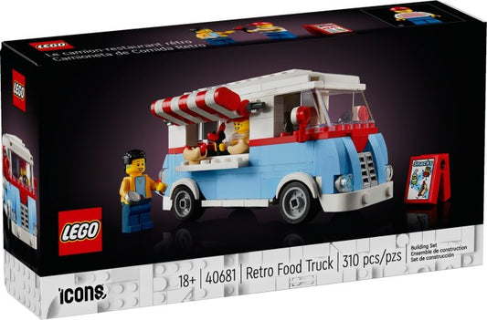 40681 - Retro Food Truck (Pre-Built)