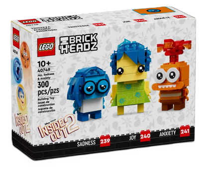 40749 - Brick Headz: Joy, Sadness, & Anxiety - ND