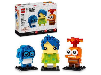 40749 - Brick Headz: Joy, Sadness, & Anxiety - ND