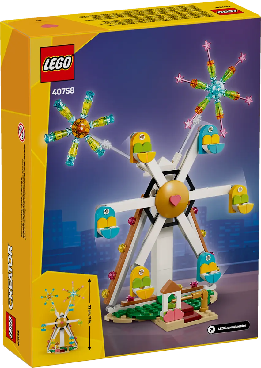 40758 - Celebration: Ferris Wheel with Fireworks - ND