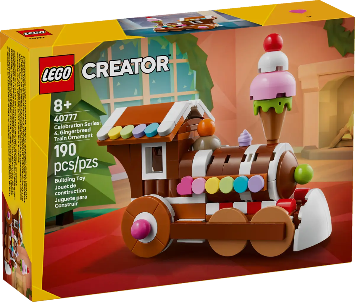 40777 - Celebration Series: Gingerbread Train Ornament - ND