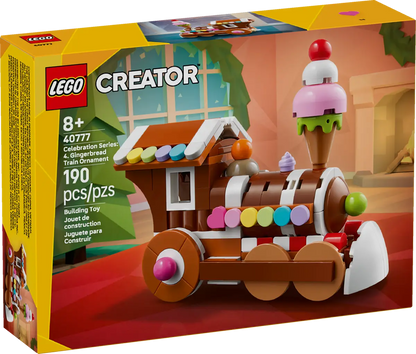 40777 - Celebration Series: Gingerbread Train Ornament - ND
