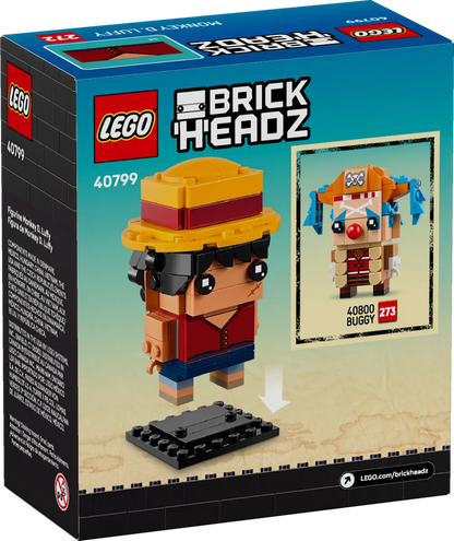 40799 - BrickHeadz: Monkey D. Luffy Figure - ND