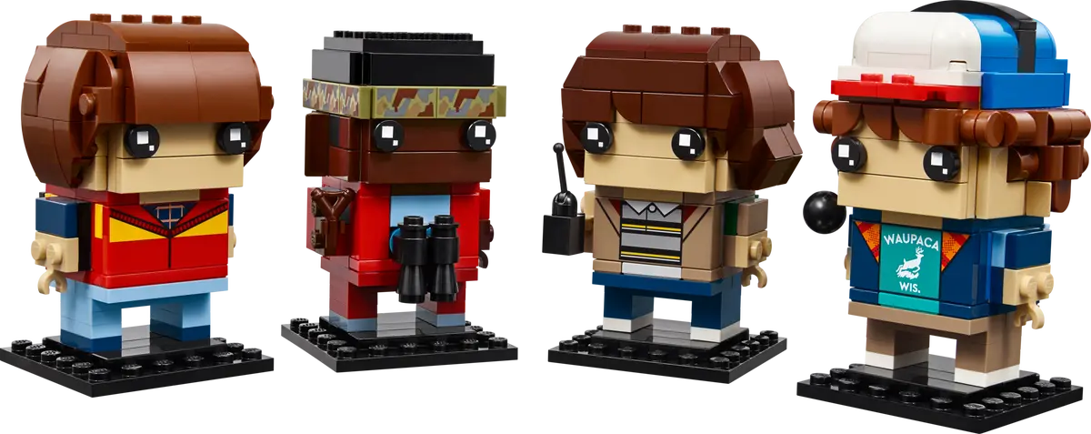 40801 - BrickHeadz: Mike, Dustin, Lucas, and Will Figures - ND