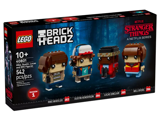 40801 - BrickHeadz: Mike, Dustin, Lucas, and Will Figures - ND