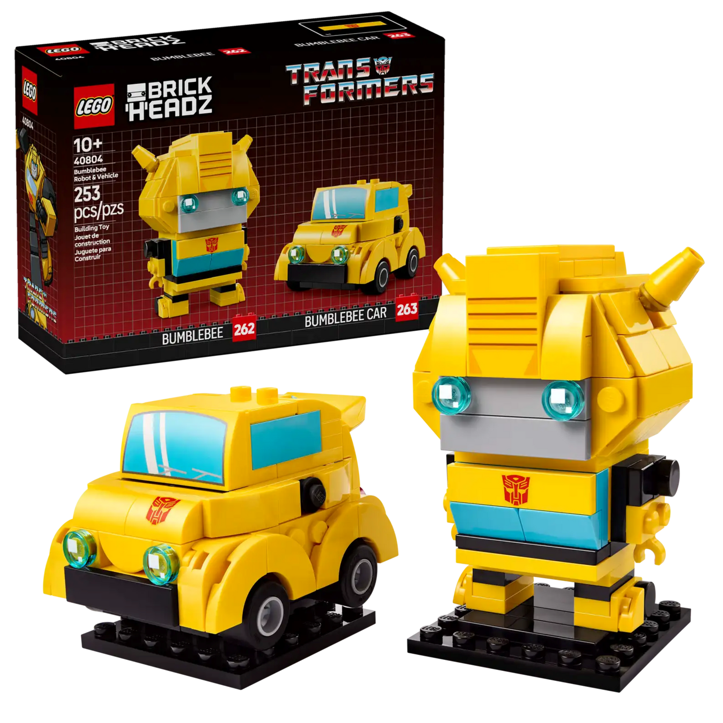 40804 - BrickHeadz: Bumblebee Robot & Vehicle - ND