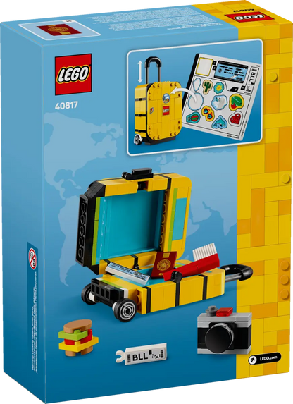 40817 - Yellow Travel Suitcase - ND