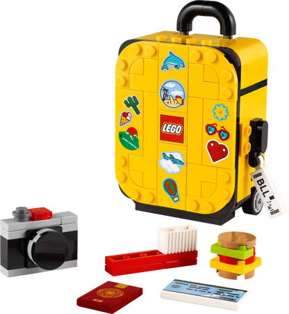 40817 - Yellow Travel Suitcase - ND