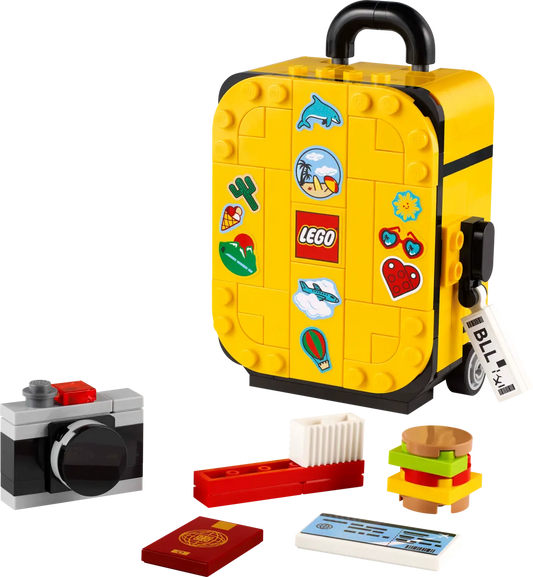 40817 - Yellow Travel Suitcase - ND