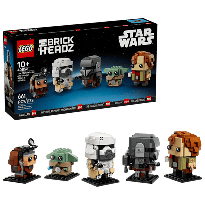40856 - The Mandalorian and Grogu: Allies & Villains BrickHeadz - ND