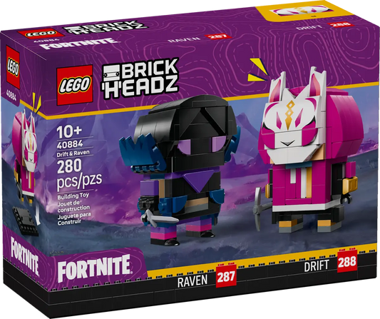 40884 - Brick Headz: Drift & Raven - ND