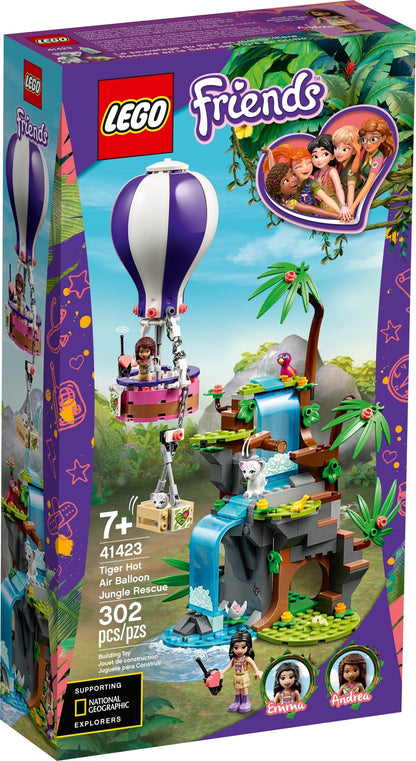41423 - Tiger Hot Air Balloon Jungle Rescue (Retired)