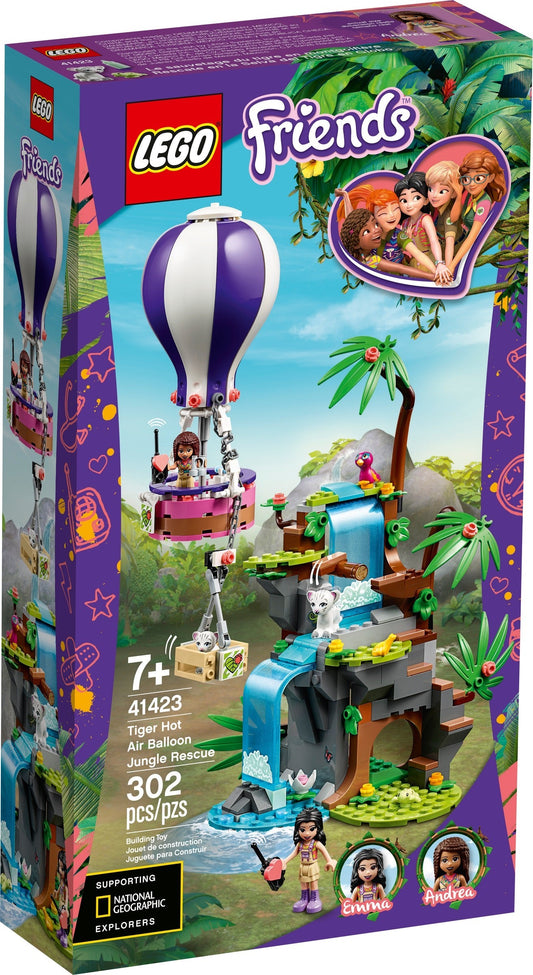 41423 - Tiger Hot Air Balloon Jungle Rescue (Retired)