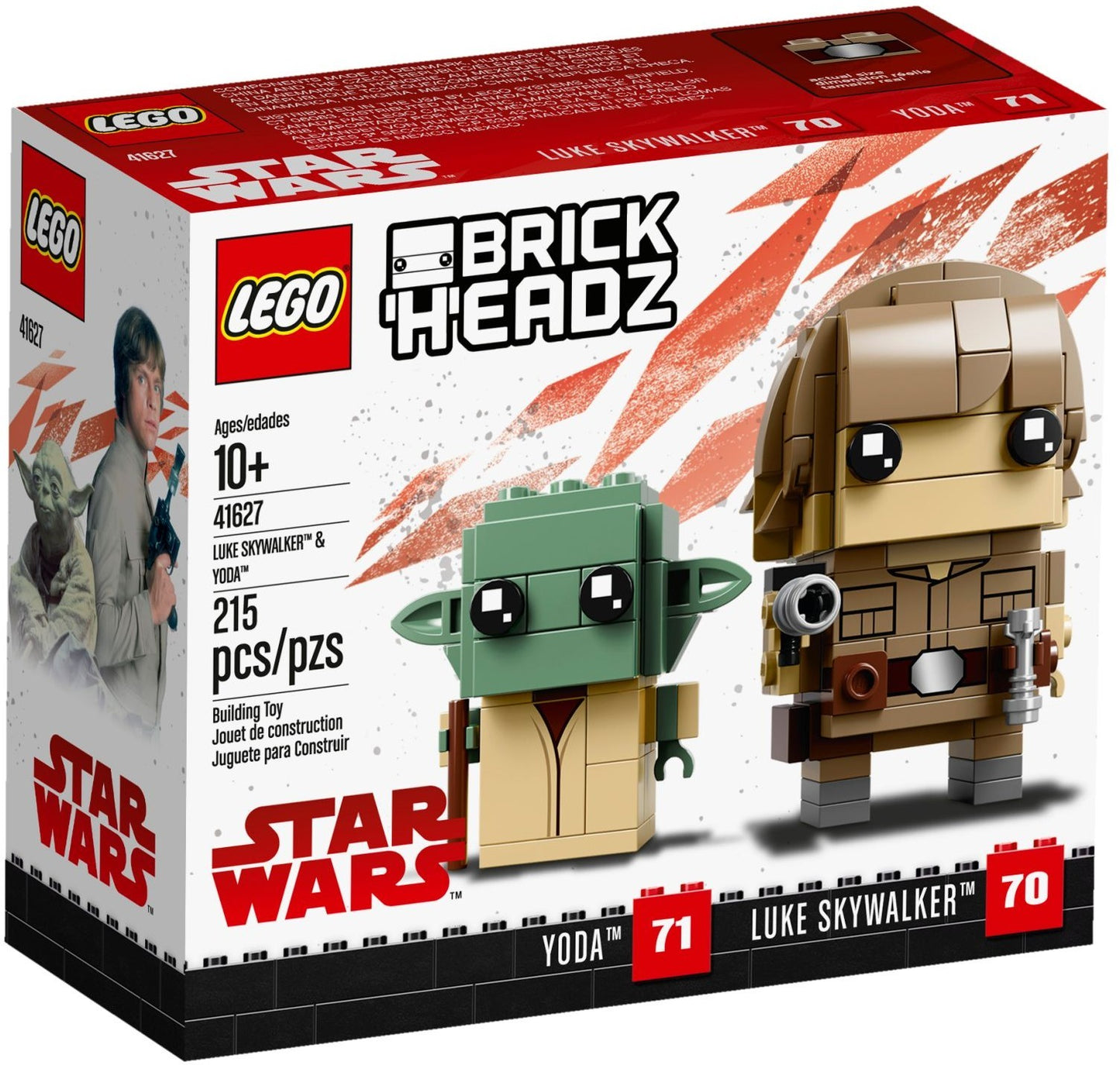 41627 - Brickheadz: Luke Skywalker & Yoda (Retired)