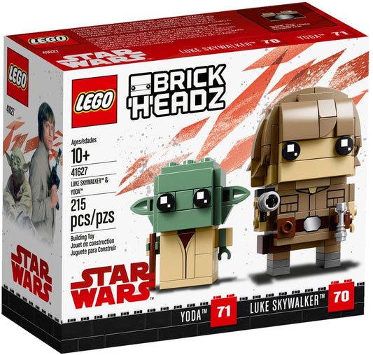 41627 - Brickheadz: Luke Skywalker & Yoda (Retired)