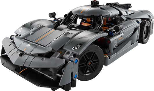 U42173 - Koenigsegg Jesko Absolut Grey Hypercar (Pre-Built)