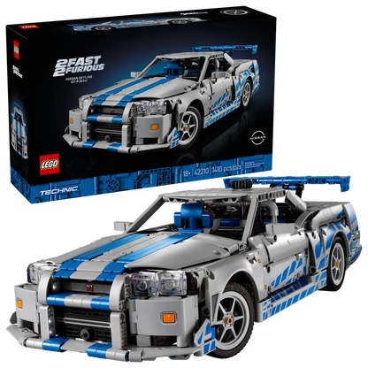 42210 - 2 Fast 2 Furious Nissan Skyline GT-R (R34) Car - ND
