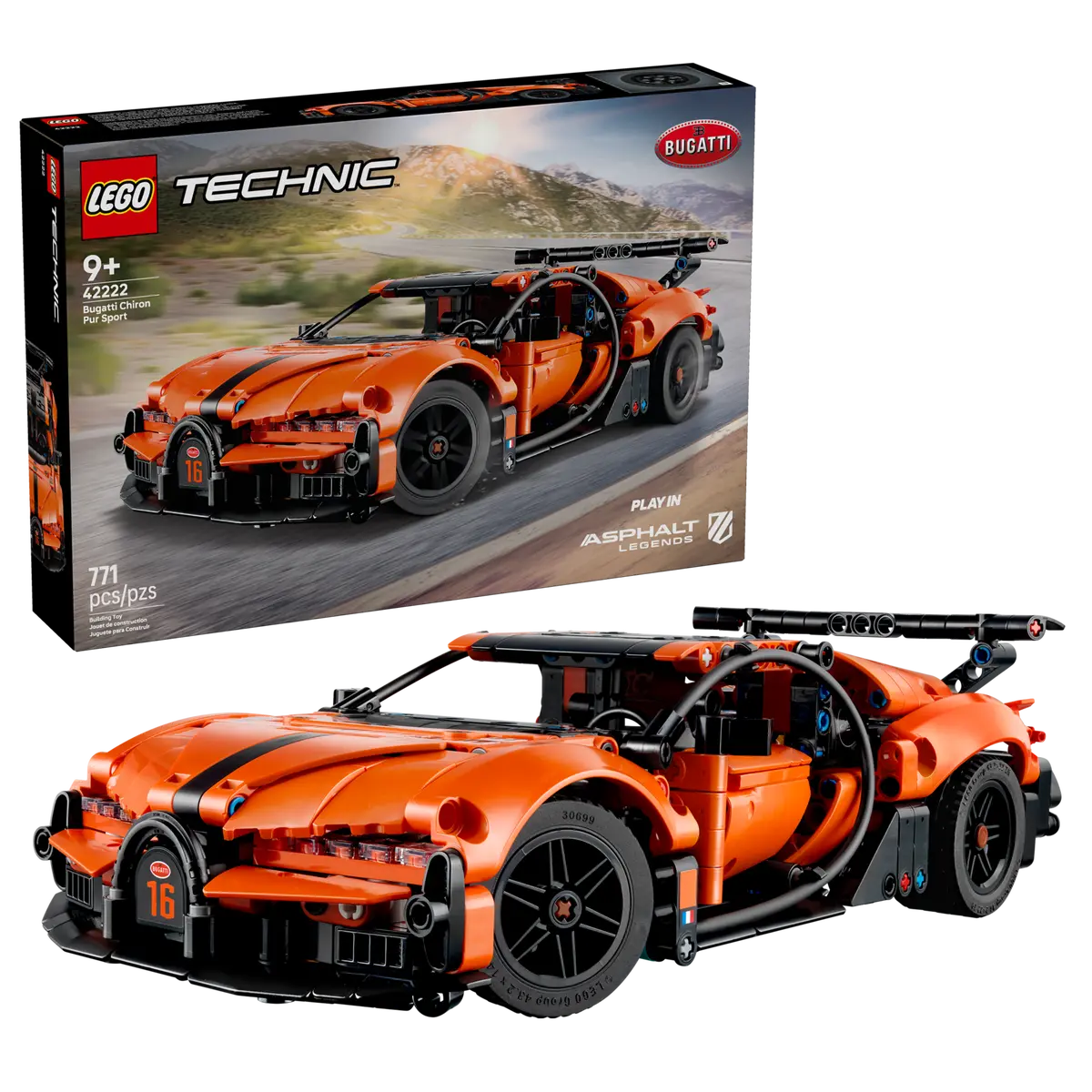 42222 - Bugatti Chiron Pur Sport Hypercar