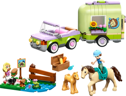 42695 - Horse & Baby Foal Trailer