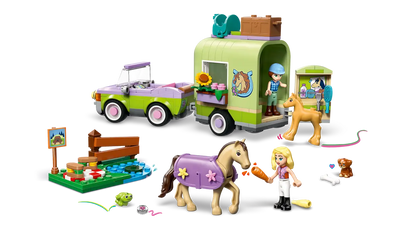 42695 - Horse & Baby Foal Trailer