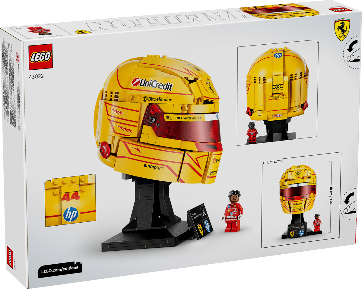 43022 - Scuderia Ferrari HP Lewis Hamilton Helmet - ND