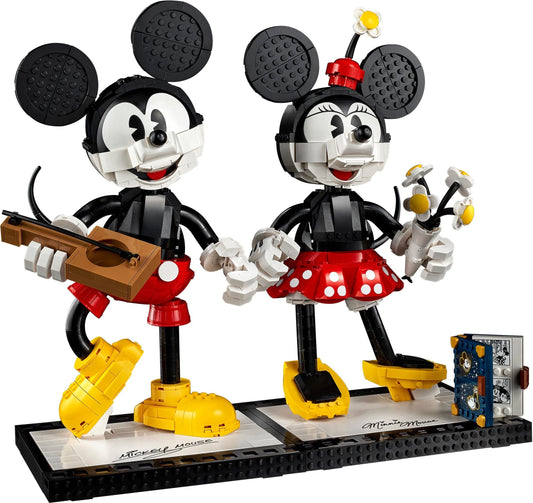 43179 - Mickey Mouse and Minnie Mouse Buildable Characters  (Retired)